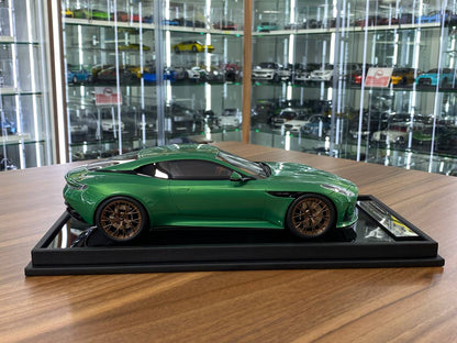 1/18 Resin Aston Martin DB12 Coupe – MotorHelix Iridescent Emerald Limited 199 pcs