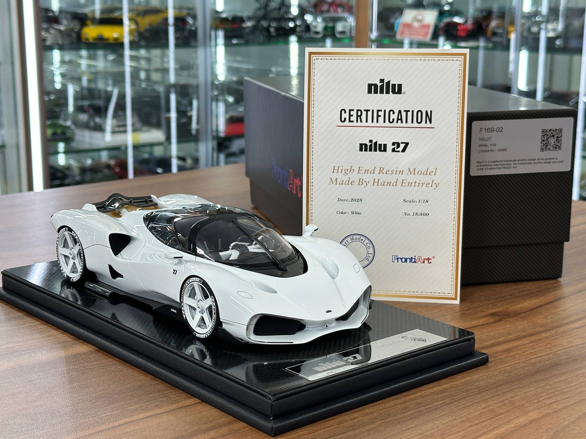 Fronti Art Nilu 27 – White (1:18 Resin, Limited to 500 pcs)