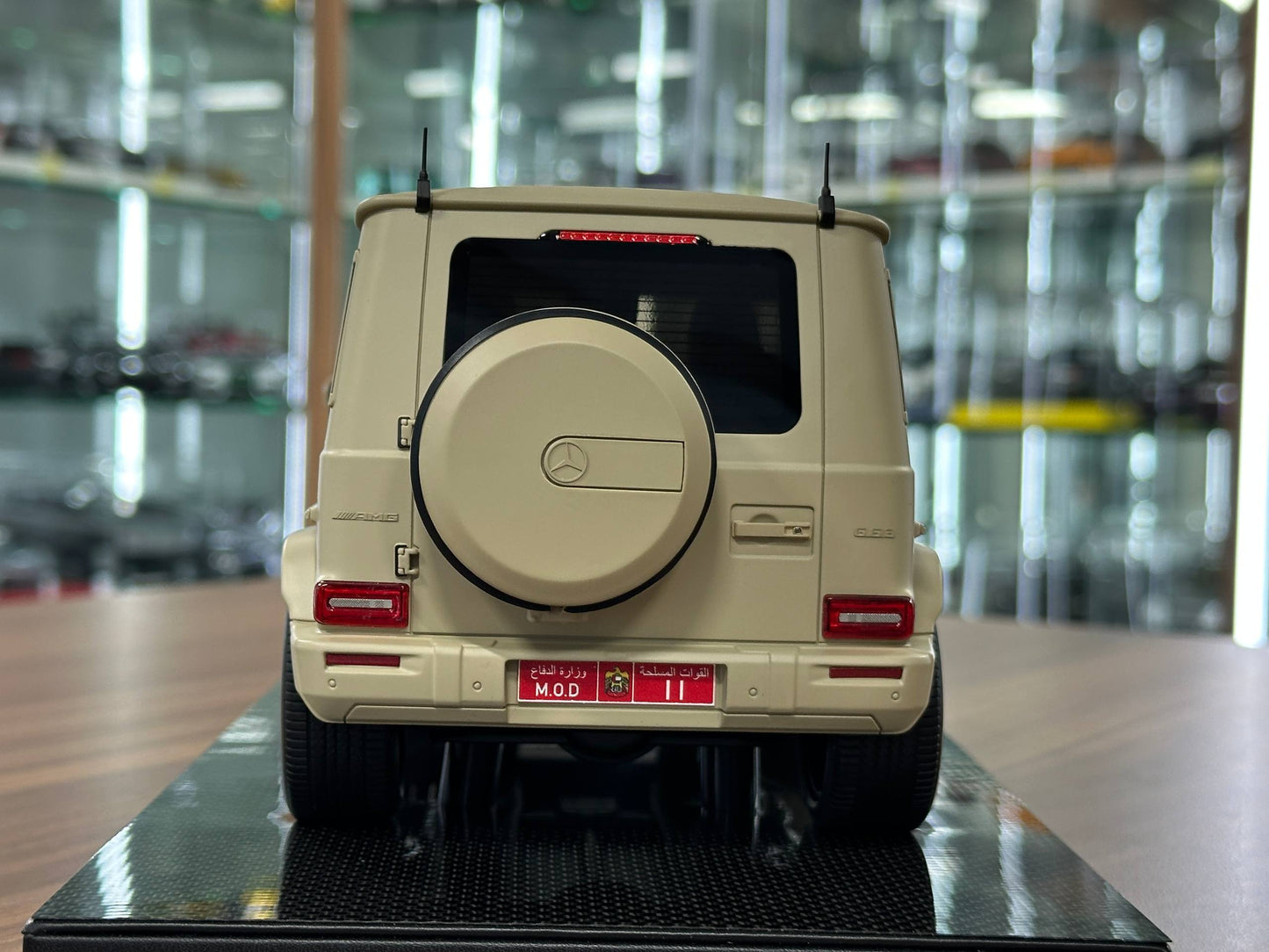 SE Models Mercedes-Benz AMG G63 2025 – Military Sand Beige (1:18 Resin, Limited to 63 pcs)