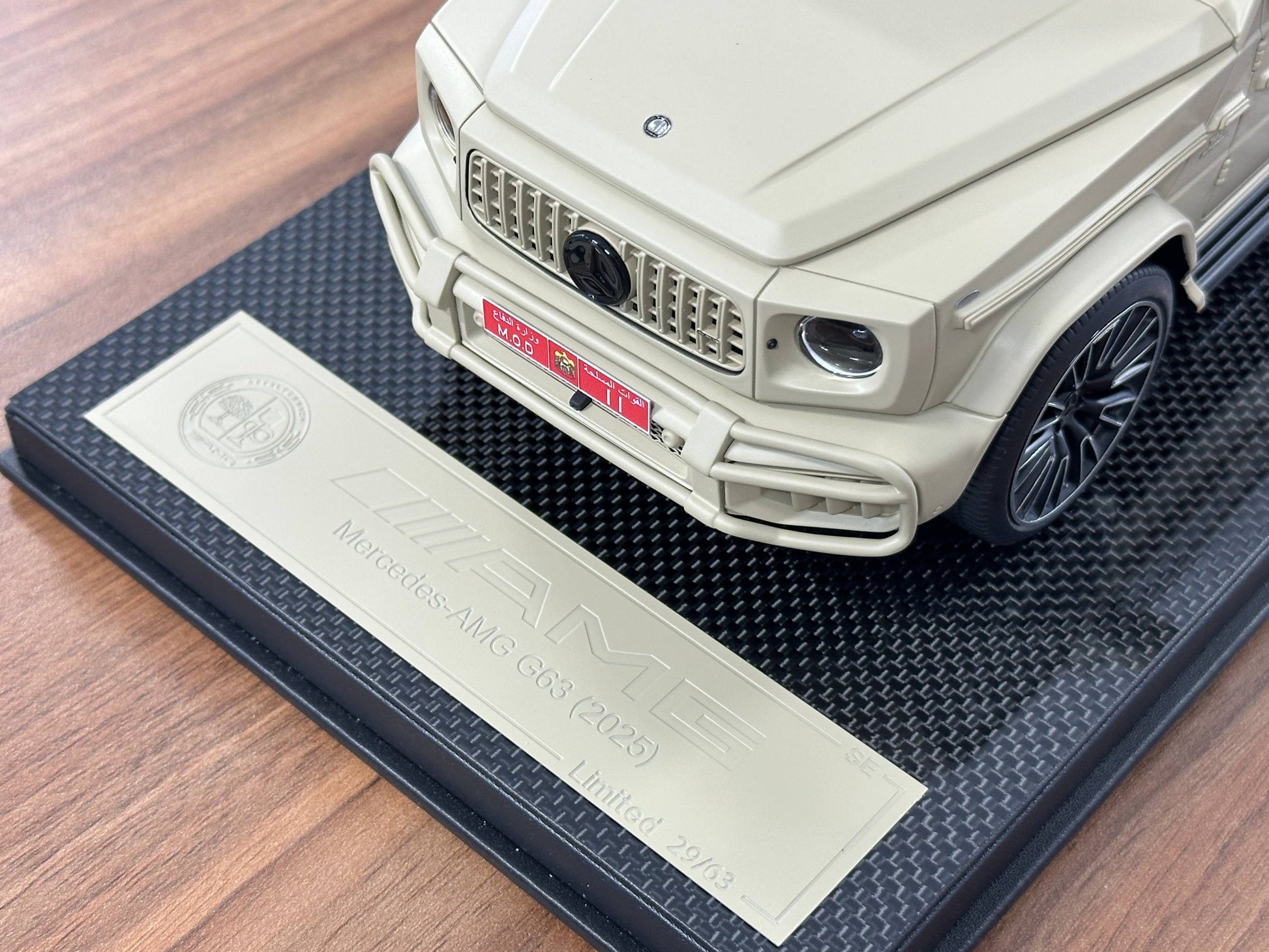 SE Models Mercedes-Benz AMG G63 2025 – Military Sand Beige (1:18 Resin, Limited to 63 pcs)