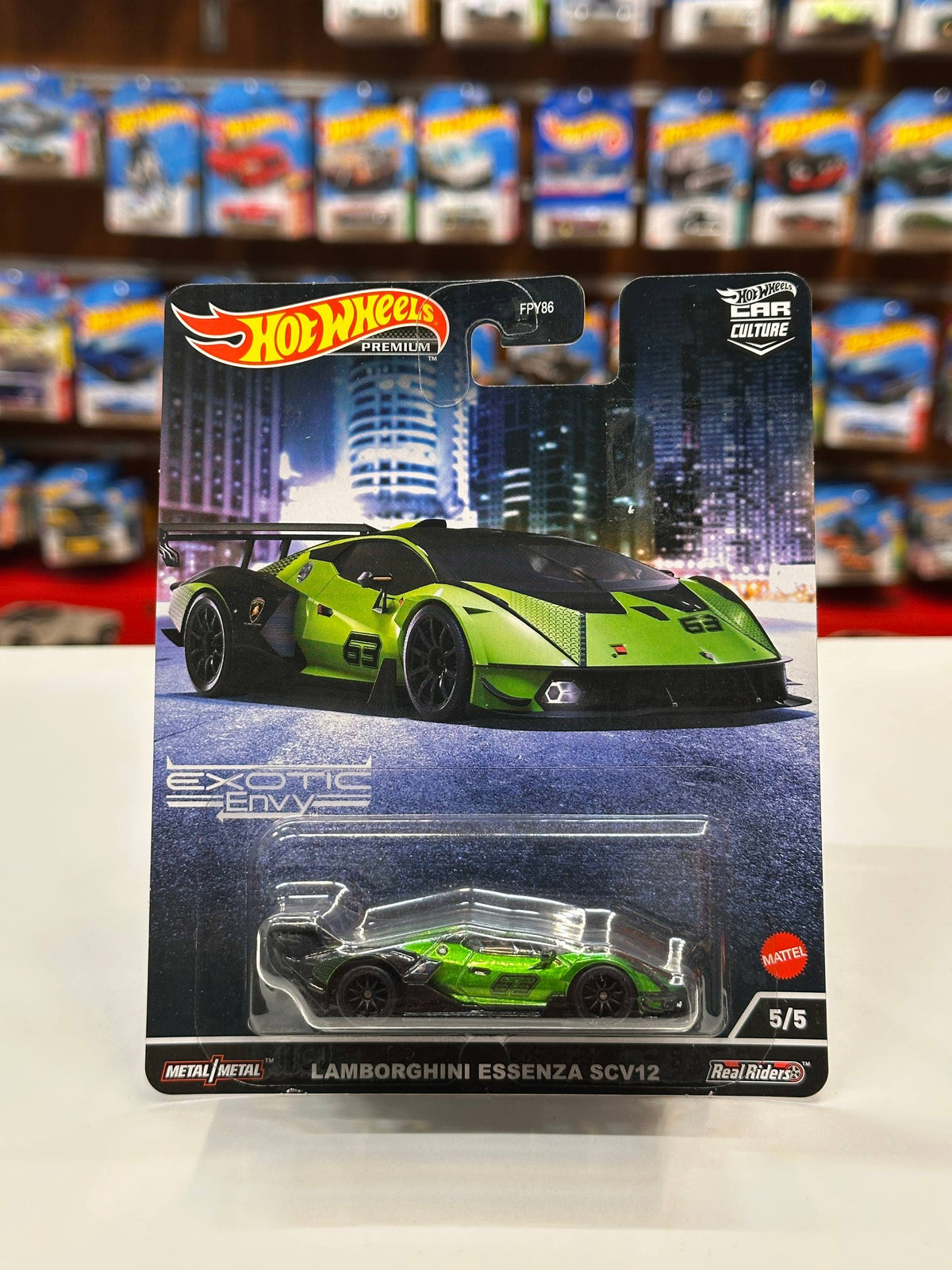 1/64 HotWheels Lamborghini Essenza SCV12