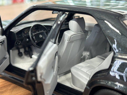 Mercedes-Benz 190E 2.3-16 (W201, 1984–1988) – Norev Dealer Edition (Blue Black, 1/18 Diecast, Full Opening)