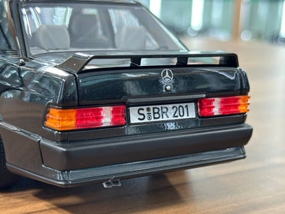 Mercedes-Benz 190E 2.3-16 (W201, 1984–1988) – Norev Dealer Edition (Blue Black, 1/18 Diecast, Full Opening)