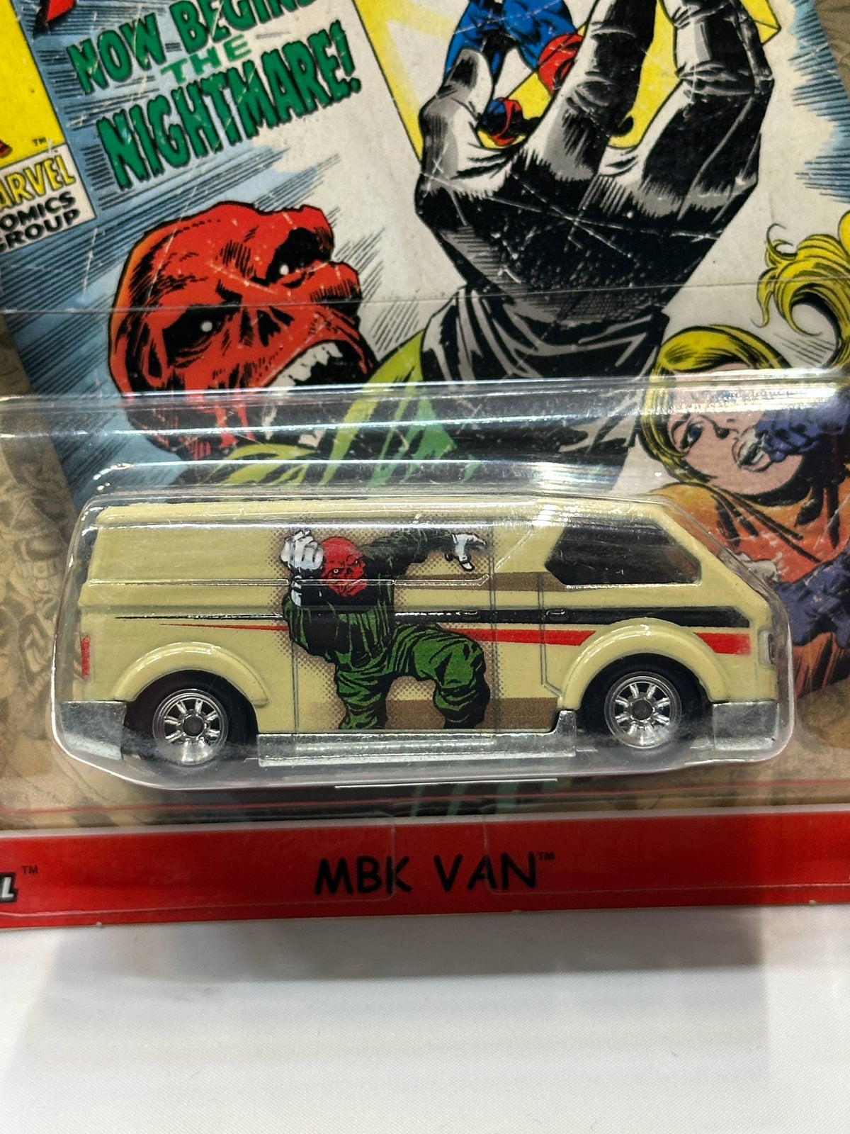 1/64 HotWheels MBK Van