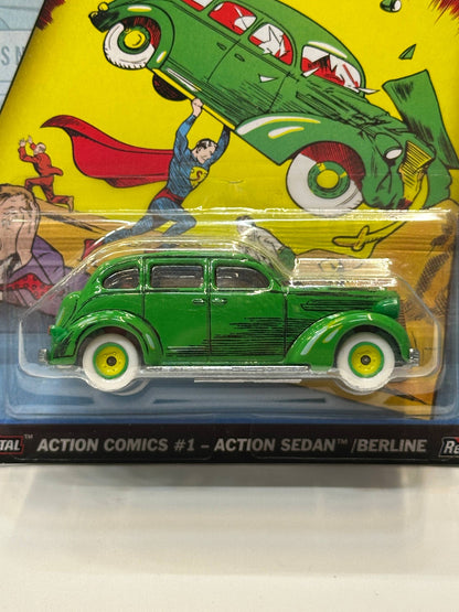 1/64 HotWheels Action Comics #1 Action Sedan