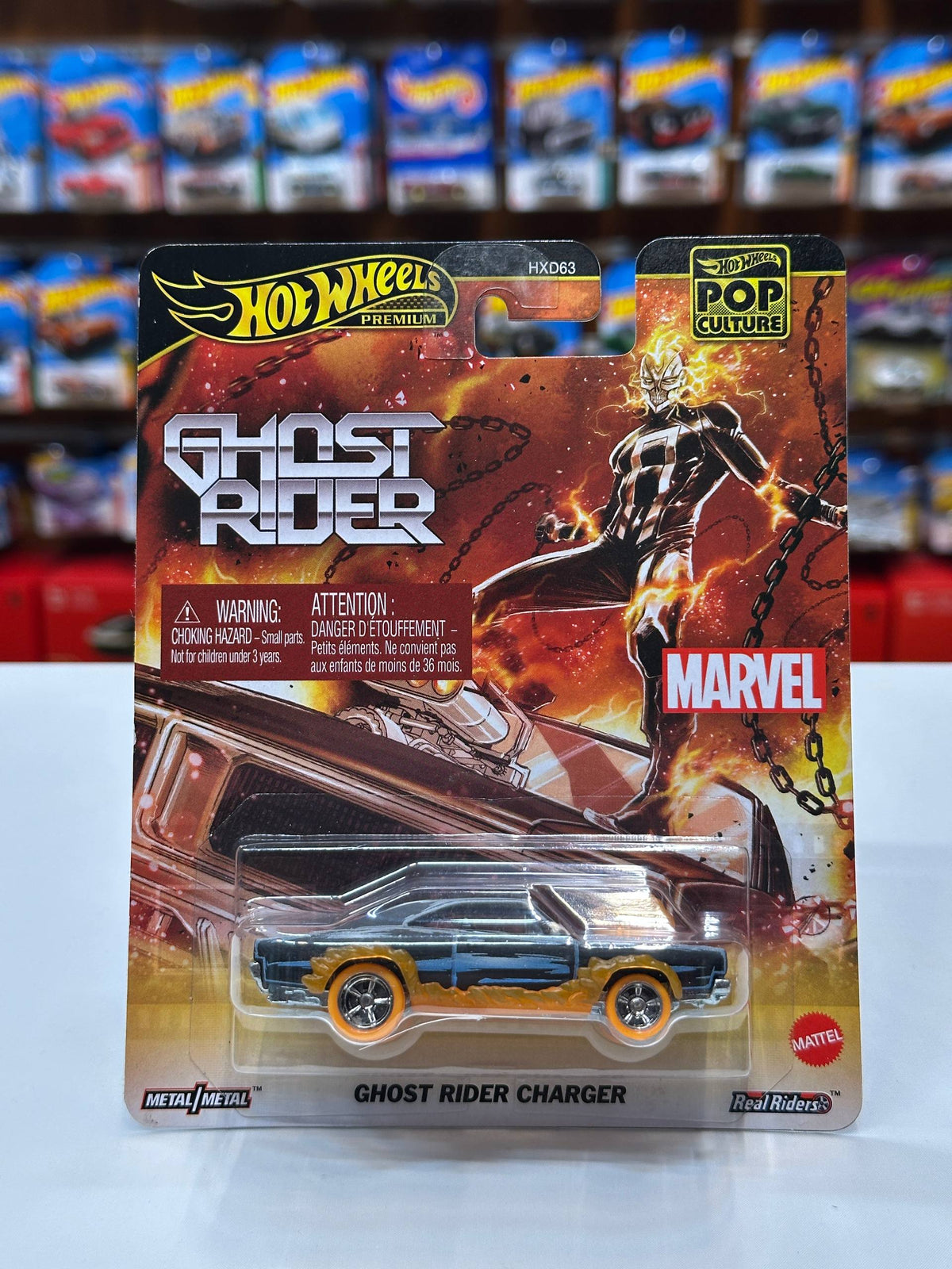 1/64 HotWheels Ghost Rider Charger
