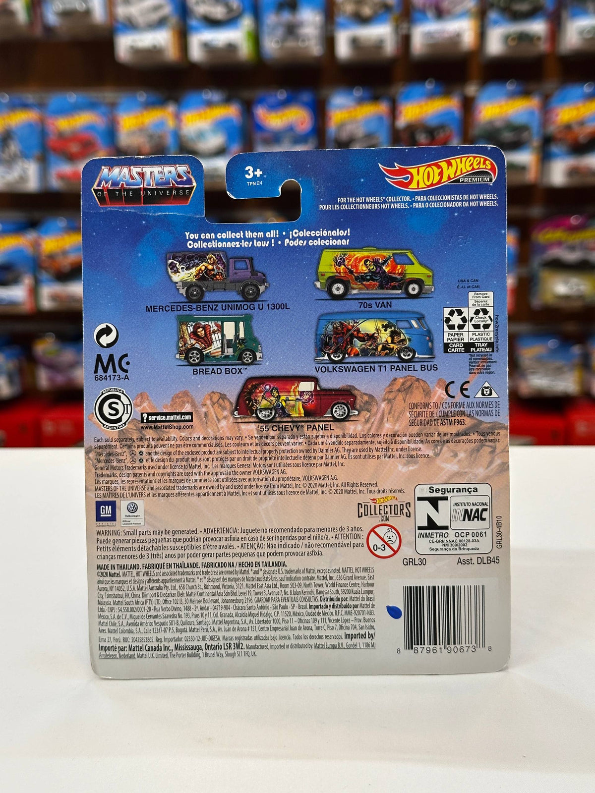 1/64 HotWheels Mercedes-Benz Unimog U1300L