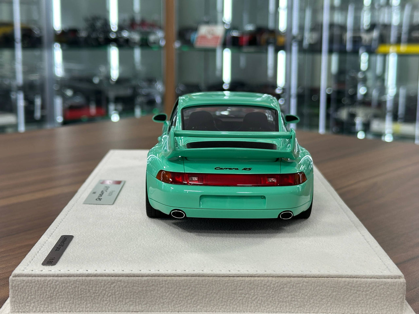 Porsche 911 (993) Carrera RS 1995 Japan Ver. 1:18 Resin Model – Mint Green – Make Up Models