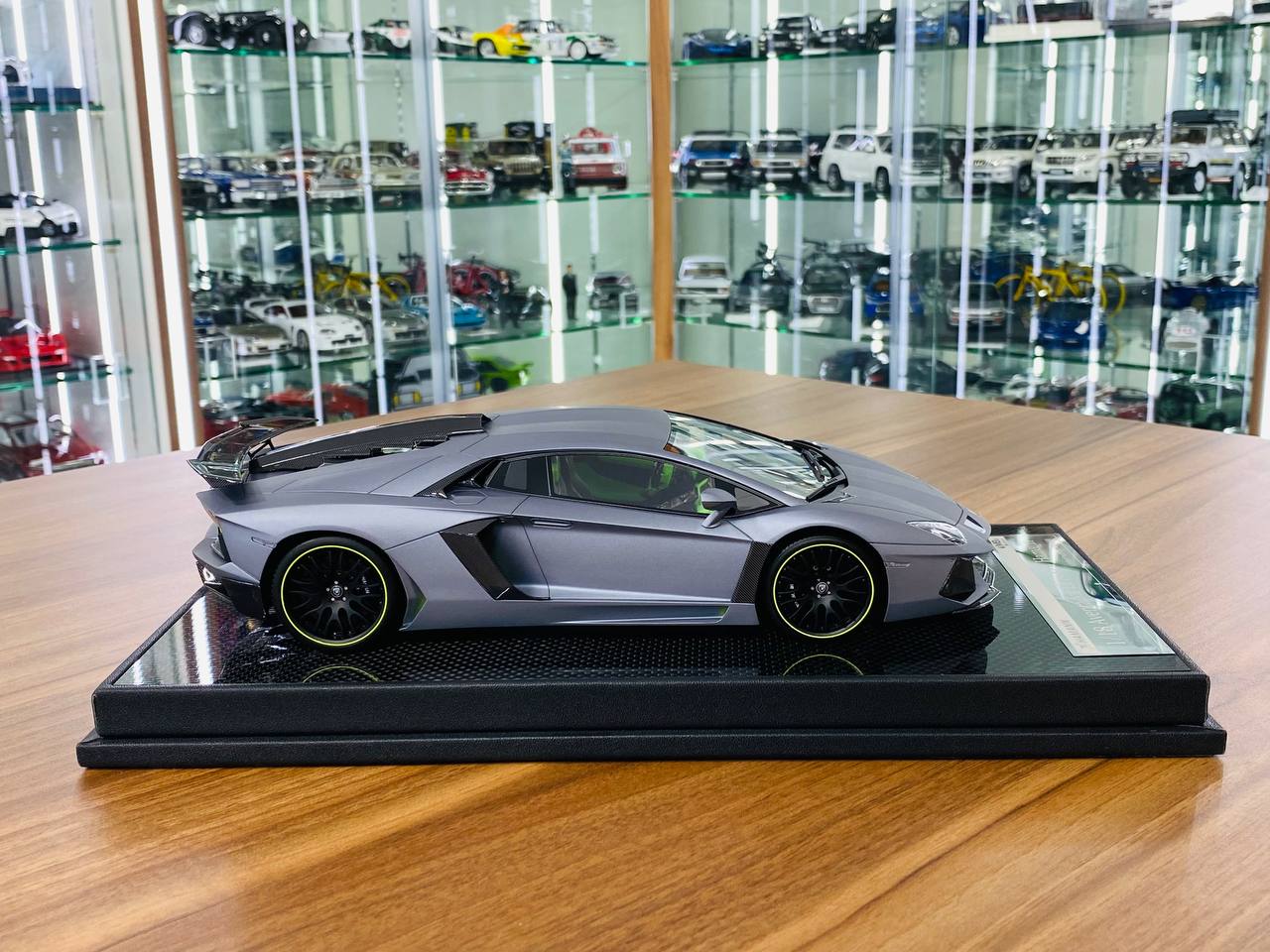 1/18 Resin Model - VMB Model Lamborghini Aventador LP 700-4 Hamann in Grey, Limited to 66 Pieces