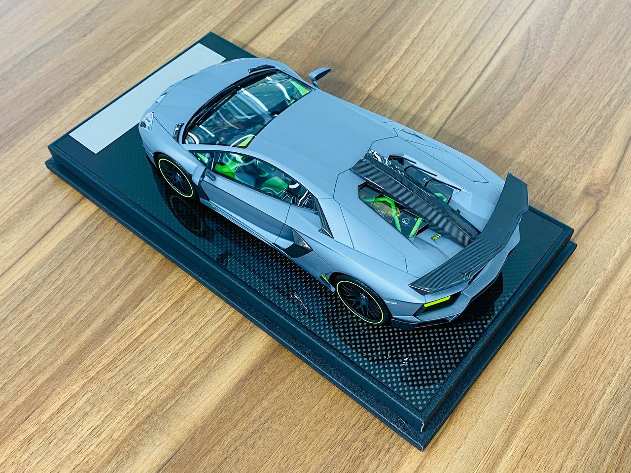 1/18 Resin Model - VMB Model Lamborghini Aventador LP 700-4 Hamann in Grey, Limited to 66 Pieces