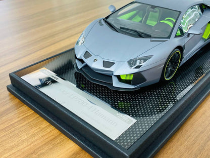 1/18 Resin Model - VMB Model Lamborghini Aventador LP 700-4 Hamann in Grey, Limited to 66 Pieces