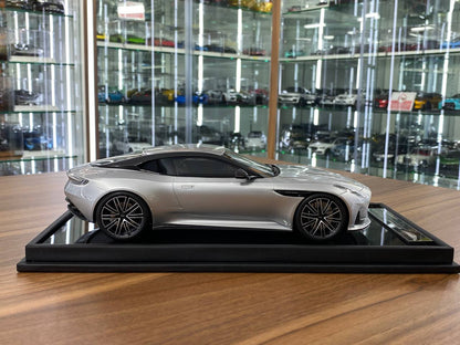1/18 Resin MotorHelix Aston Martin DB12 Coupe Lightning Silver Limited Edition: 99 pcs