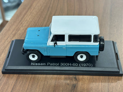 1:43 Diecast Model j collection Nissan PATROL 300H-60 1970 in Green