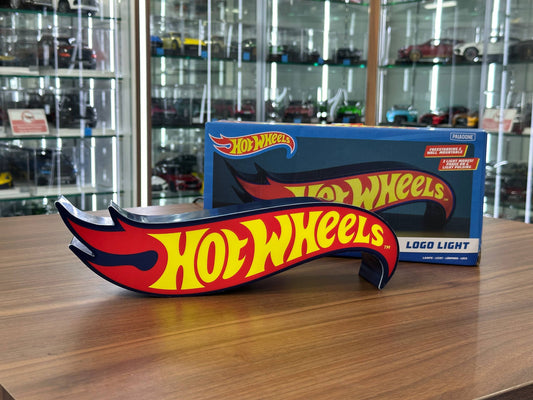 HotWheels Logo LED Wall Light | Decorative Wall Mount Sign