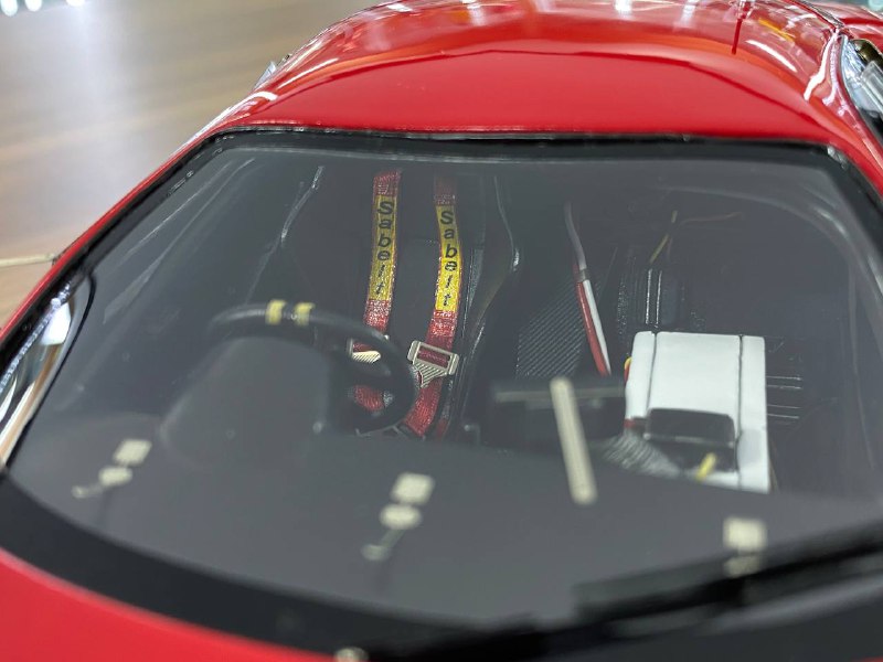 1/18 Resin Ferrari F430 Japan Super GT 2008 VERSUS | BBR Models Rare| Limited 1 of 1 | Red