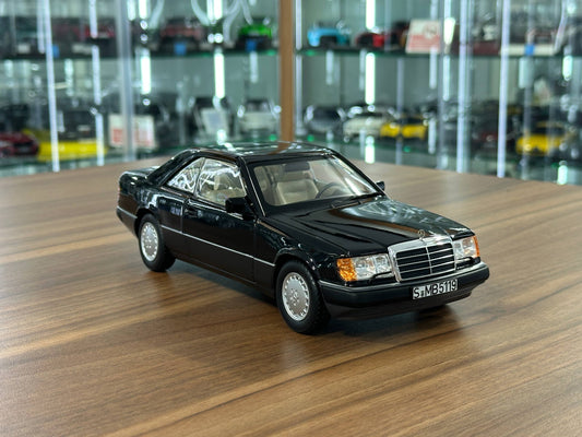 1/18 Diecast Mercedes-Benz 300 CE-24 Coupe 1990 Black Norev Scale Model Car