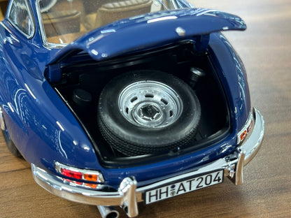 1/18 Diecast Mercedes-Benz 300 SL Gullwing (1954) – Norev (Blue)