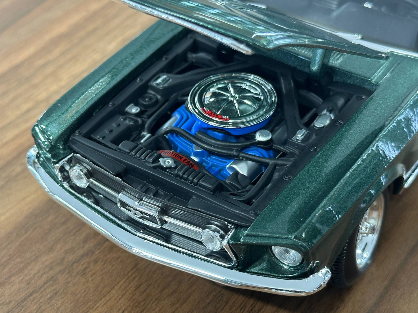 1/18 Diecast Maisto Ford Mustang GTA Fastback 1967 Green