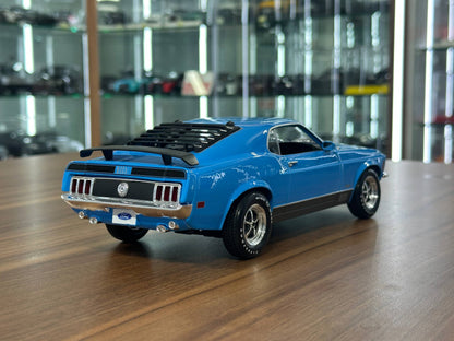1/18 Diecast Maisto Ford Mustang Mach1 1970 in Blue