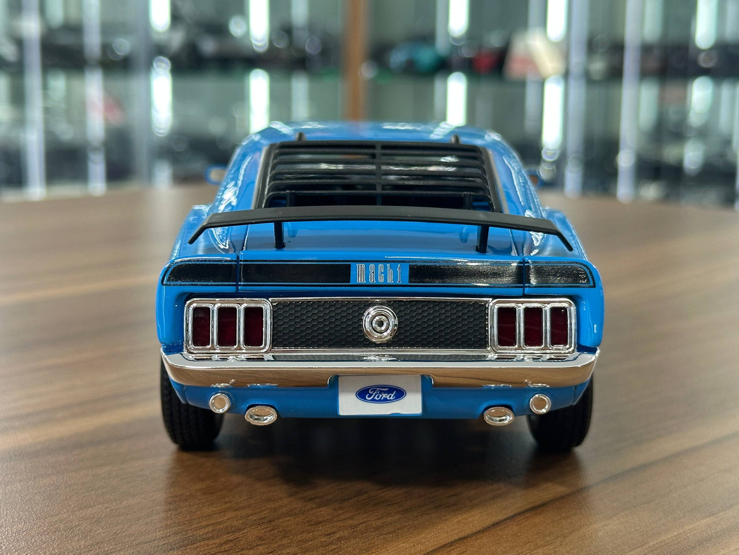 1/18 Diecast Maisto Ford Mustang Mach1 1970 in Blue