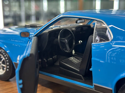 1/18 Diecast Maisto Ford Mustang Mach1 1970 in Blue