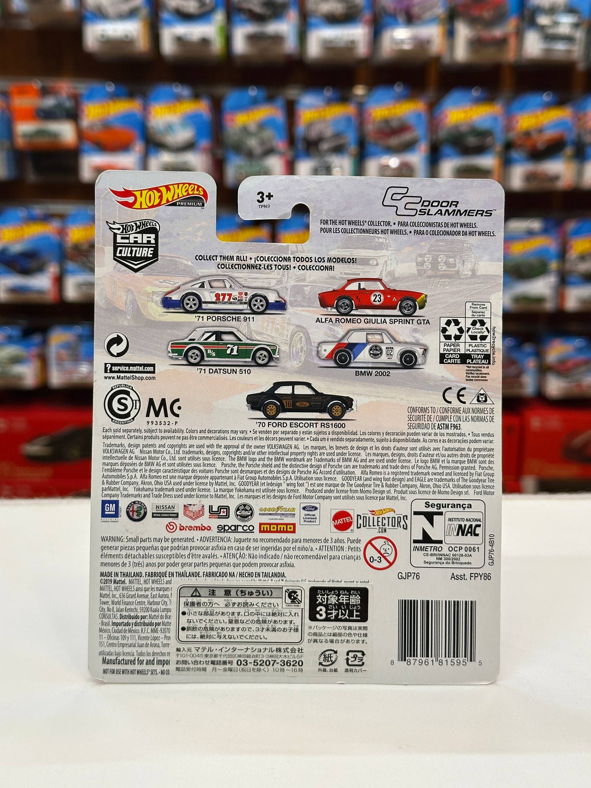 1/64 HotWheels Porsche 911