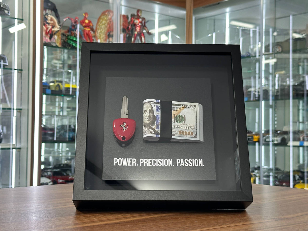 Car Key Frame Premium   Ferrari / USD $ Key Frame With   Size hight 27 cm width 27 cm