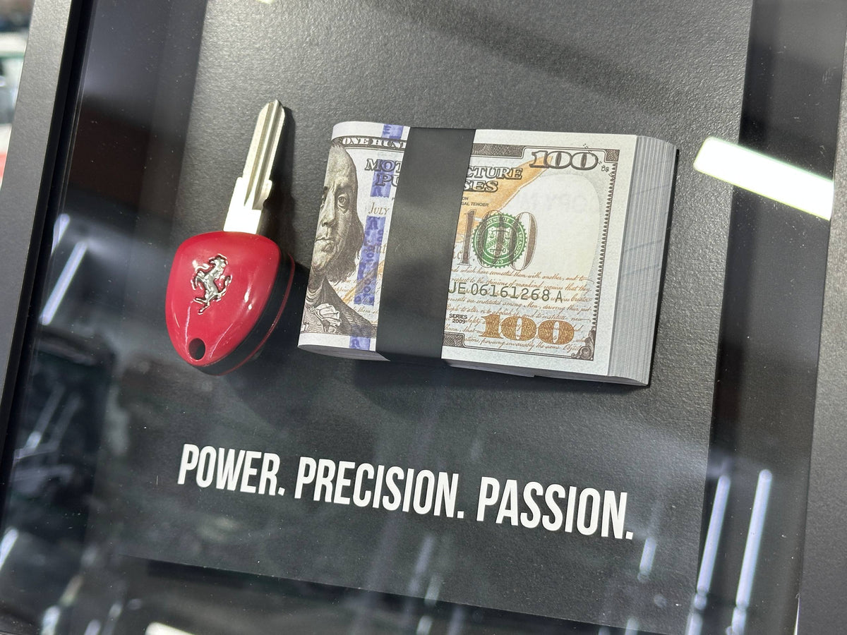 Car Key Frame Premium   Ferrari / USD $ Key Frame With   Size hight 27 cm width 27 cm