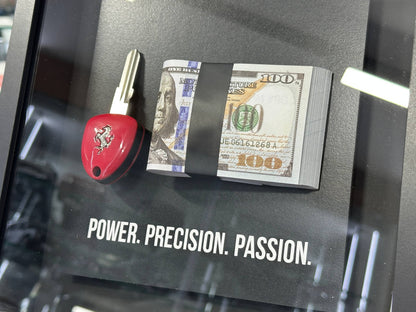 Car Key Frame Premium   Ferrari / USD $ Key Frame With   Size hight 27 cm width 27 cm