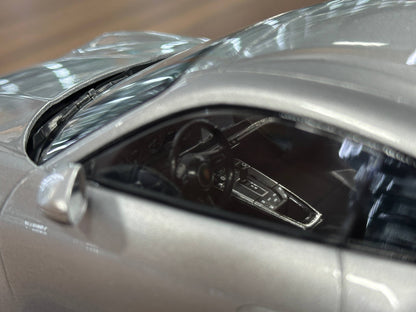 Minichamps Porsche 911 (992) Turbo S Coupe Sport Design 2024 Silver 1/18 Scale Diecast Model Car | Limited Edition 300 pcs