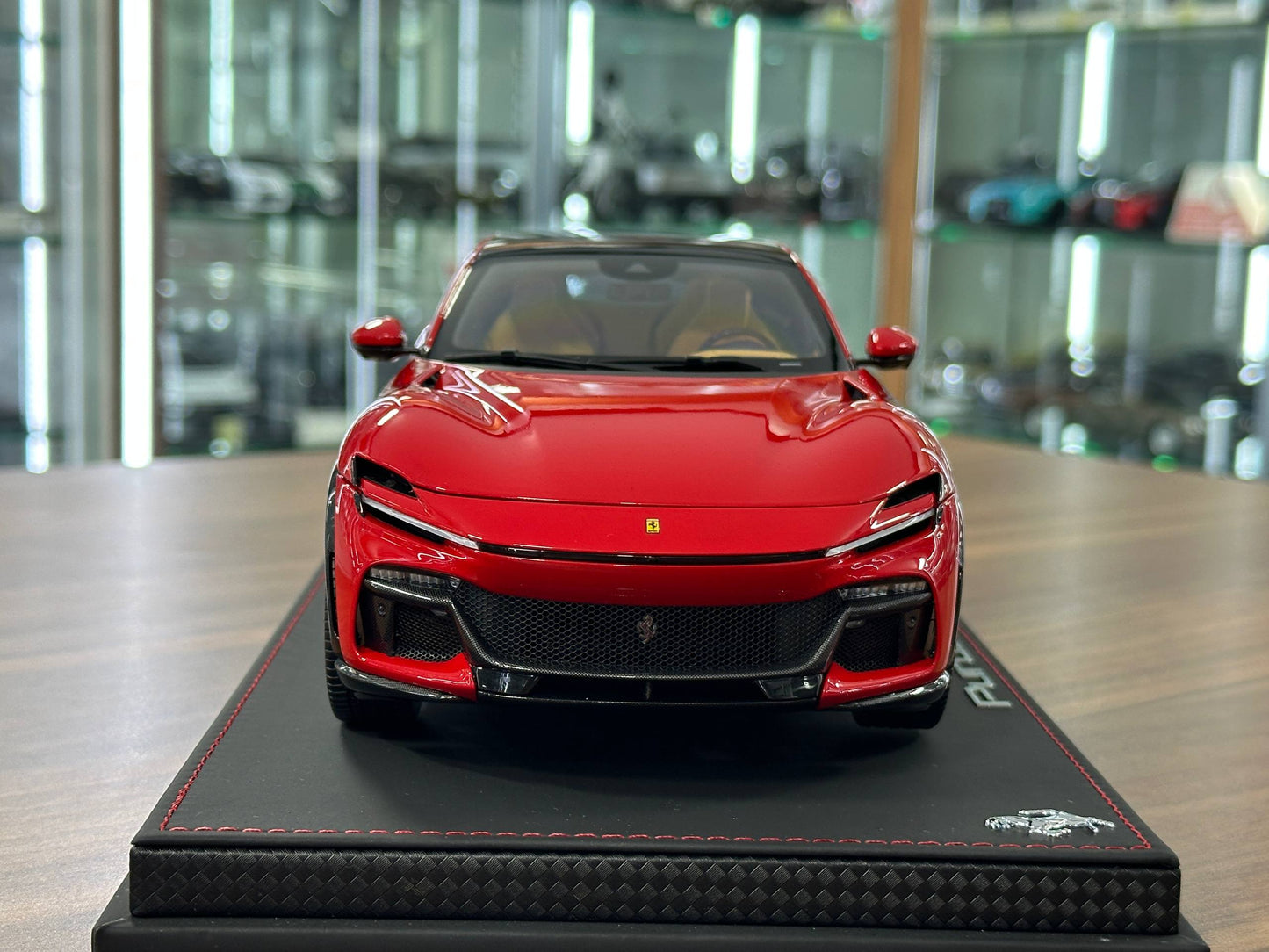 1/18 Diecast Ferrari Purosangue – BBR Collection (Rosso Corsa, Panoramic Roof, Limited 340 pcs, Full Opening)