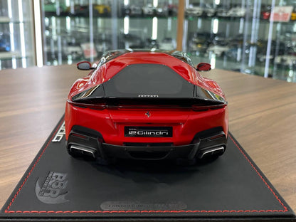 1/18 Resin Ferrari 12 Cilindri – BBR Models in Rosso Corsa