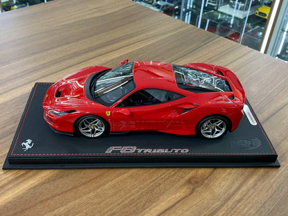 1/18 Resin BBR Ferrari F8 Tributo in Rosso Corsa 322 | Limited 48 pcs Collectible