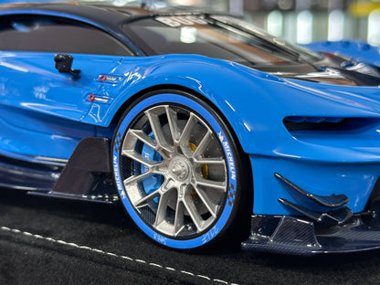 1/18 Resin Bugatti Vision GT – H&H Models (Ocean Blue / Blue Carbon, Limited 30 pcs)