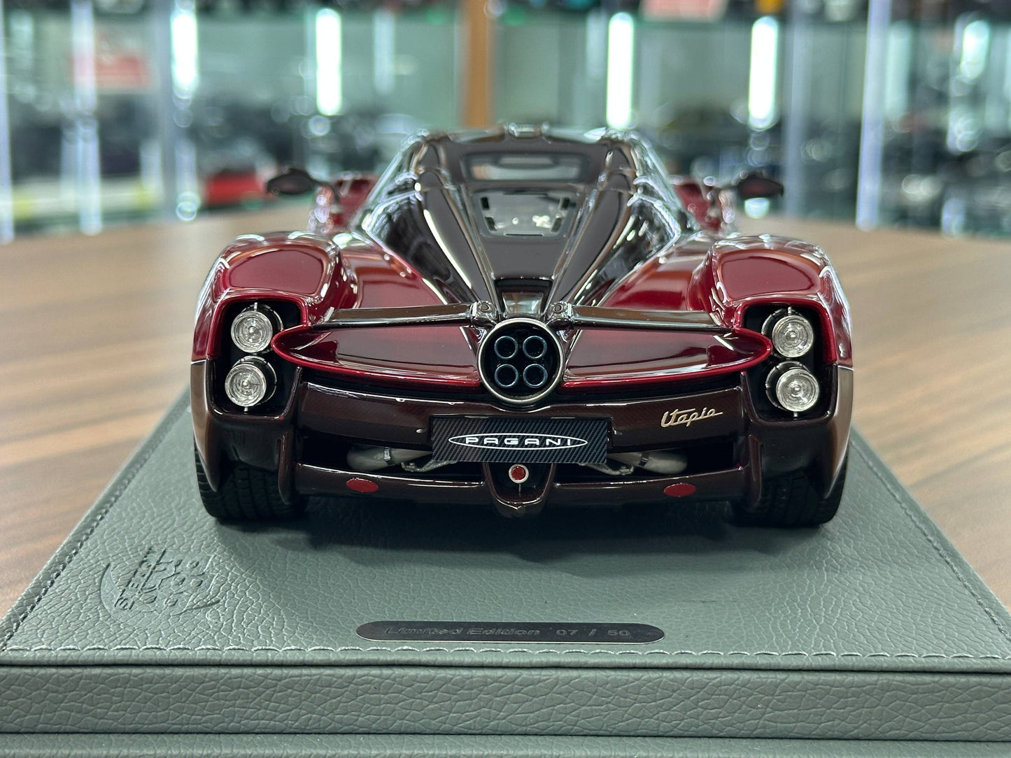 1/18 Resin Pagani Utopia – BBR Models (Rosso Dubai, Limited 50 pcs)