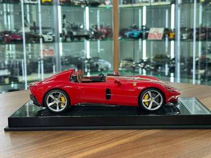 🚨1/18 Resin Ferrari Monza SP2 – CE Models (Red with Italy Flag, Limited 20 pcs)