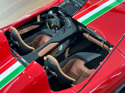 🚨1/18 Resin Ferrari Monza SP2 – CE Models (Red with Italy Flag, Limited 20 pcs)