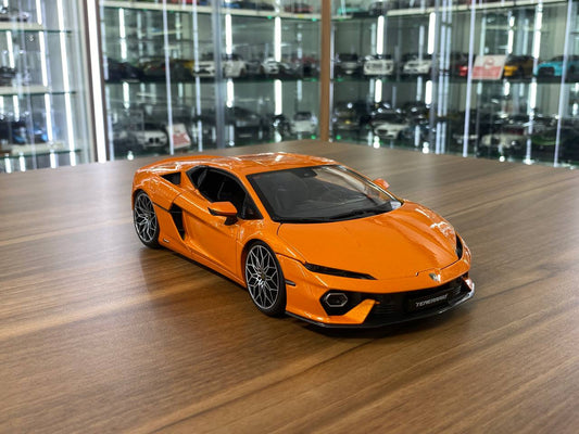 1/18 Metal Diecast Bburago Lamborghini Temerario  Orange - Full Opening