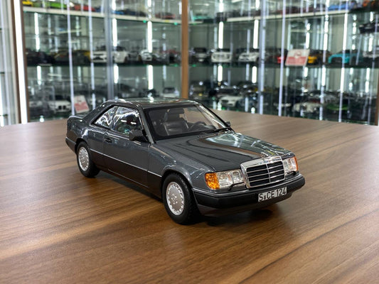 1/18 Diecast Norev (Dealer Edition) Mercedes-Benz 300 CE-24 Coupe C124 1988-1992 - Pearl Grey