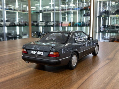 1/18 Diecast Norev (Dealer Edition) Mercedes-Benz 300 CE-24 Coupe C124 1988-1992 - Pearl Grey