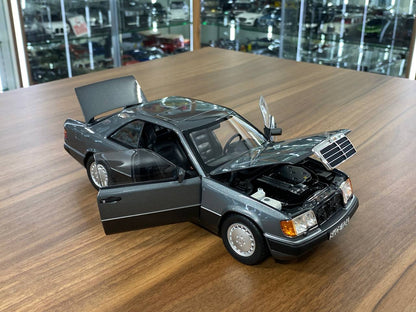 1/18 Diecast Norev (Dealer Edition) Mercedes-Benz 300 CE-24 Coupe C124 1988-1992 - Pearl Grey
