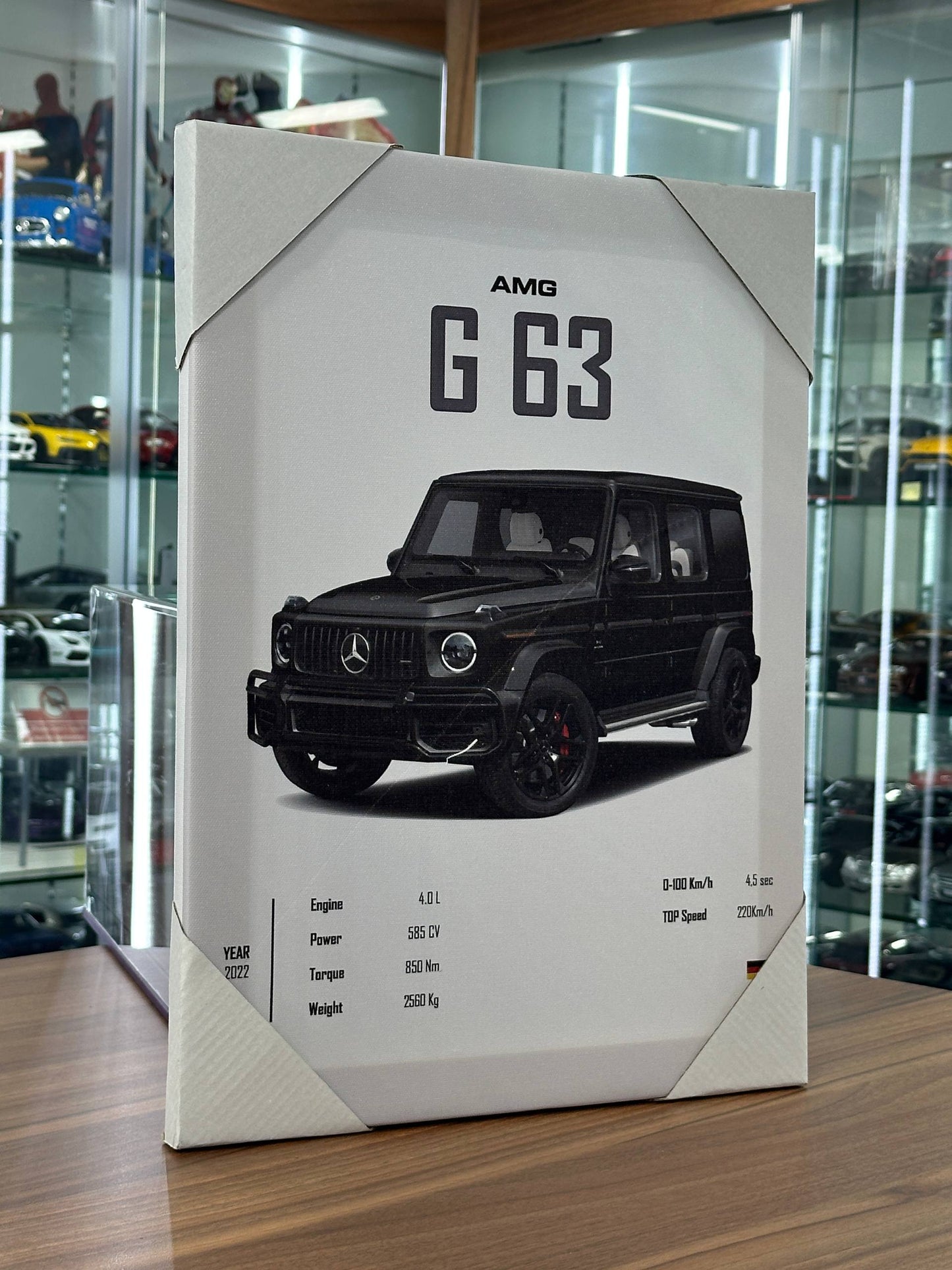 AMG G63 Canvas Wall Poster (40cm x 30cm)
