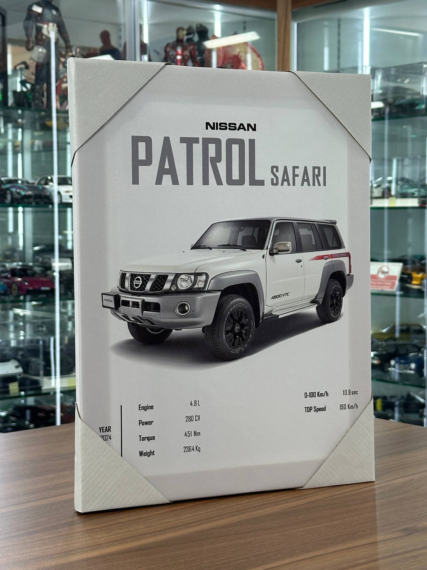 Nissan Patrol Safari Canvas Wall Poster (40cm x 30cm)