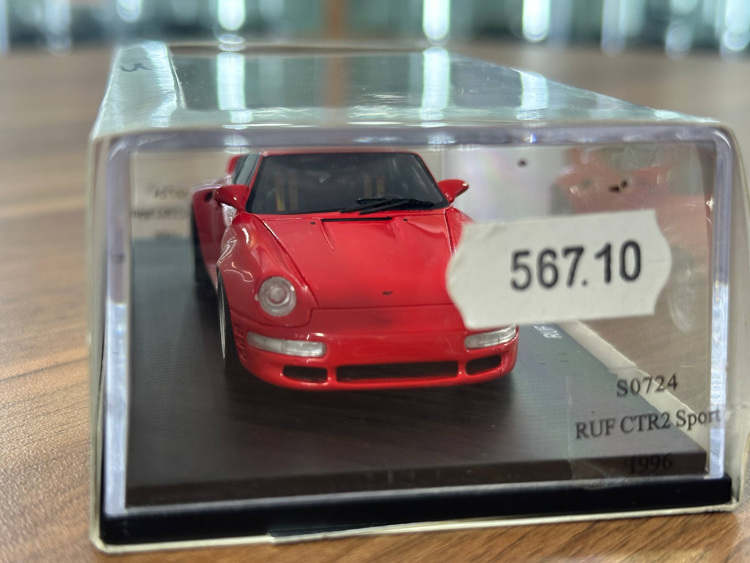 Porsche RUF CTR2 Sport 1996 – 1/43 Diecast Model (Spark Models