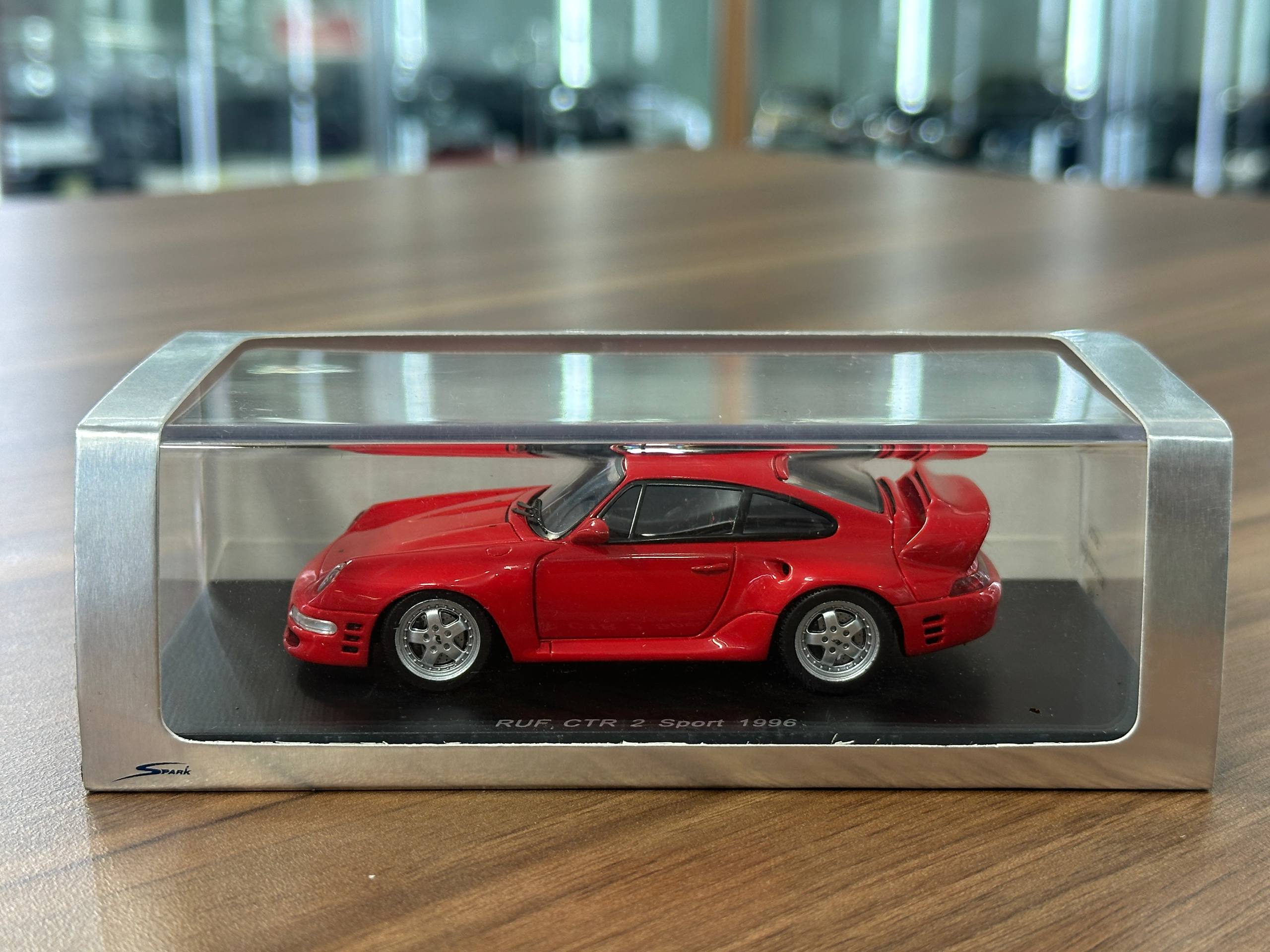 Porsche RUF CTR2 Sport 1996 – 1/43 Diecast Model (Spark Models