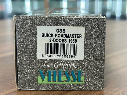 1/43 Diecast Model Buick Roadmaster 2-Door 1958 – (La Collection VITESSE)