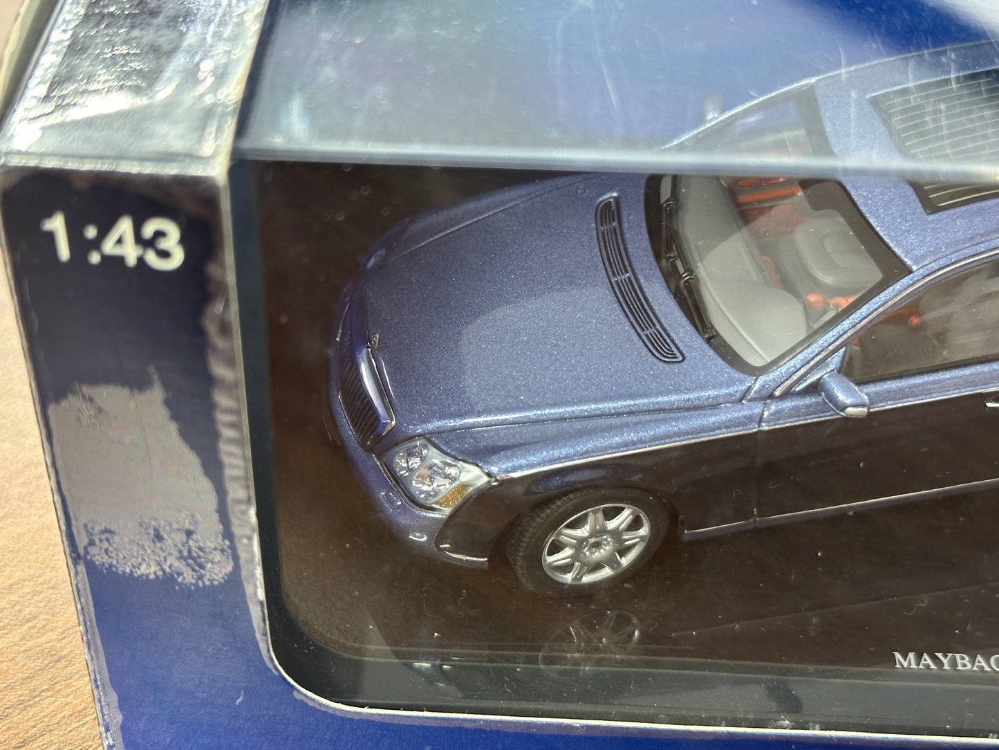 1/43 Diecast Model Maybach 62 LWB in Azure Blue – (AUTOart)