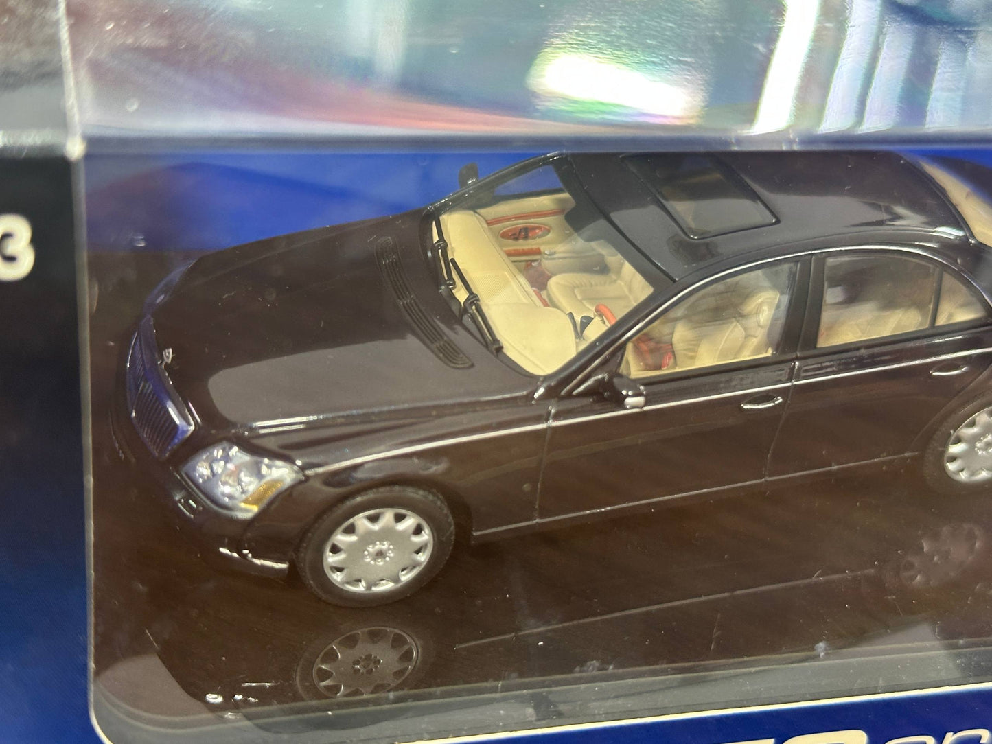 1/43 Diecast Model Maybach 57 SWB in Black (Autoart)