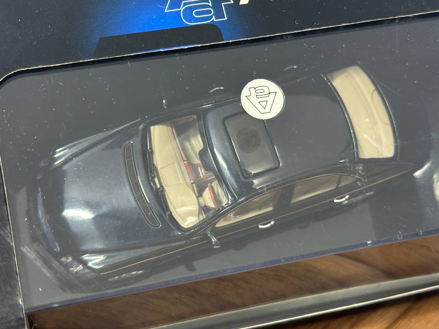 1/43 Diecast Model Maybach 57 SWB in Black (Autoart)