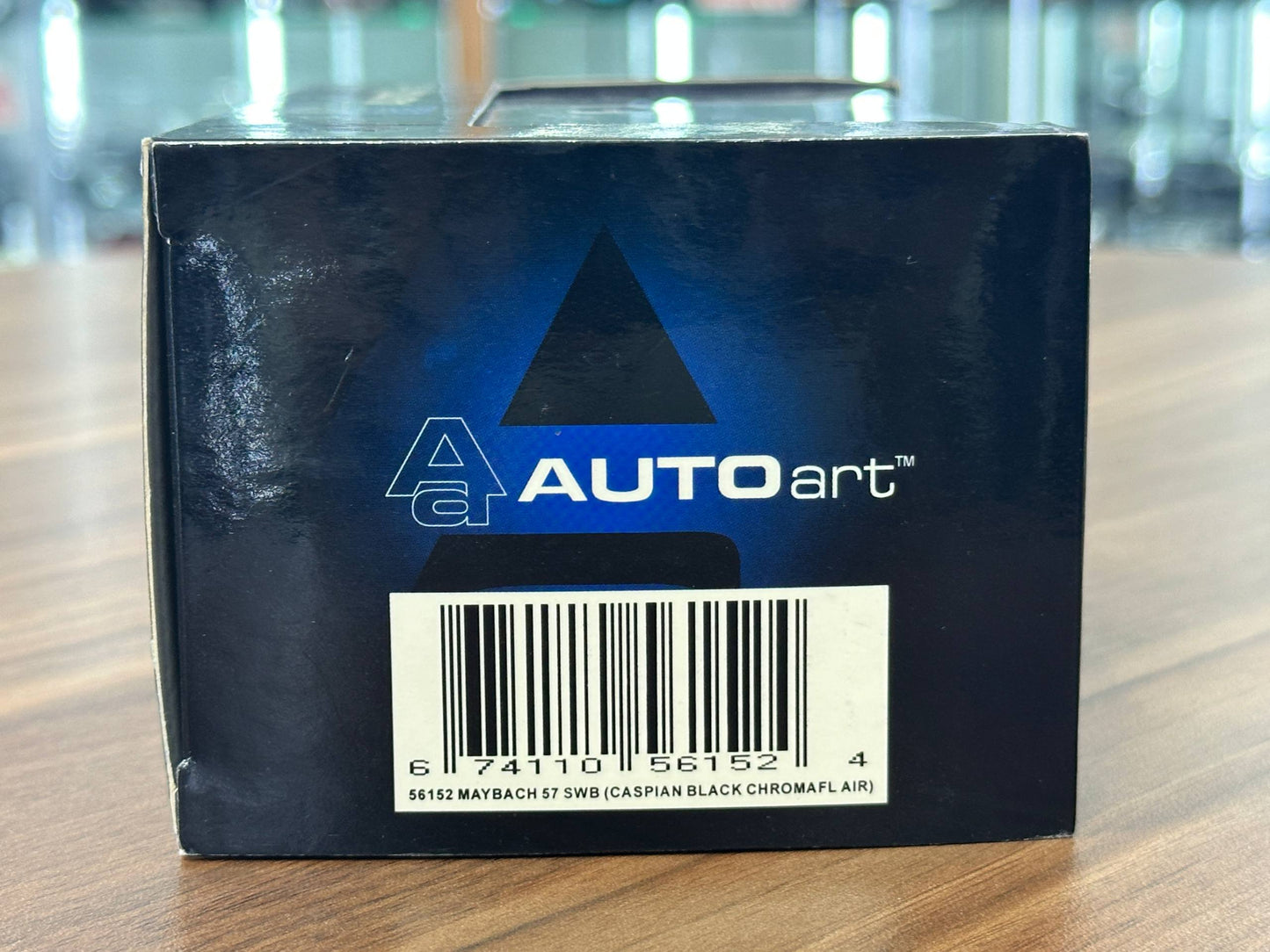 1/43 Diecast Model Maybach 57 SWB in Black (Autoart)